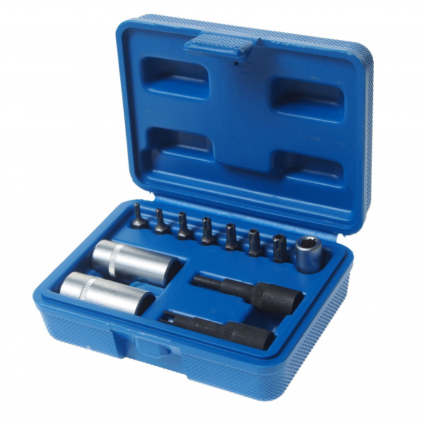 Набор для обслуживания кондиционеров а/м  RF-4061112 1/4" 12пр., в кейсе  ROCKFORCE /1/20 Набор для обслуживания кондиционеров а/м  RF-4061112 1/4" 12пр., в кейсе  ROCKFORCE /1/20