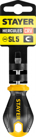 STAYER Hercules, SL5 x 38, отвертка (2509-38-4.7)
