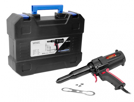 Электрический (сетевой)  заклепочник MESSER ERG-743 для установки вытяжных заклепок (4,0 - 6,4 мм)