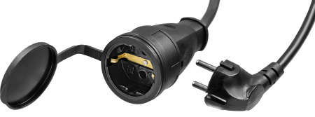 ЗУБР КГ-325-Ш, КГ, 3 х 2.5 мм2, 30 м, IP44, 4000 Вт, силовой удлинитель-шнур, Профессионал (55017-30)