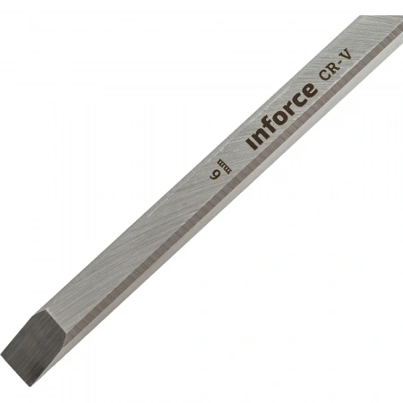 Плоская стамеска Inforce 1/4", 6 мм 06-15-09