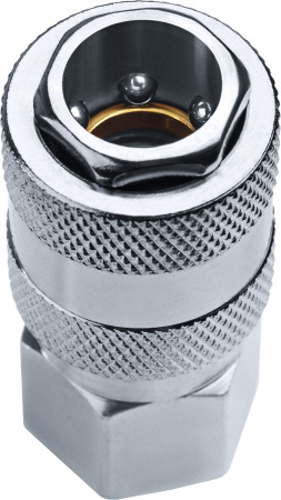 ЗУБР (штуцер ″елочка″, 8 мм - рапид муфта) + (рапид штуцер-штуцер ″елочка″, 8 мм) + (обжимные хомуты 2 шт), набор, Профессионал (64920-08-H)