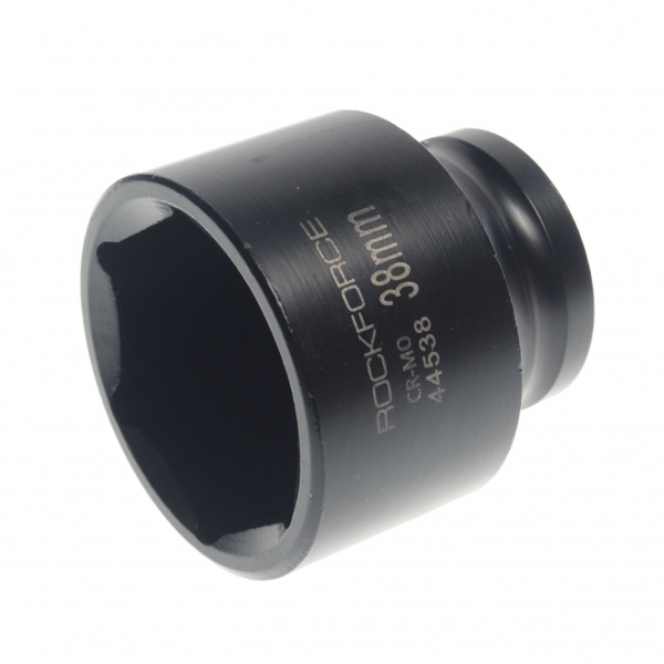 Головка торцевая 38мм 1/2" 6-гранная ударная L=50мм ROCKFORCE RF-44538 /1/10