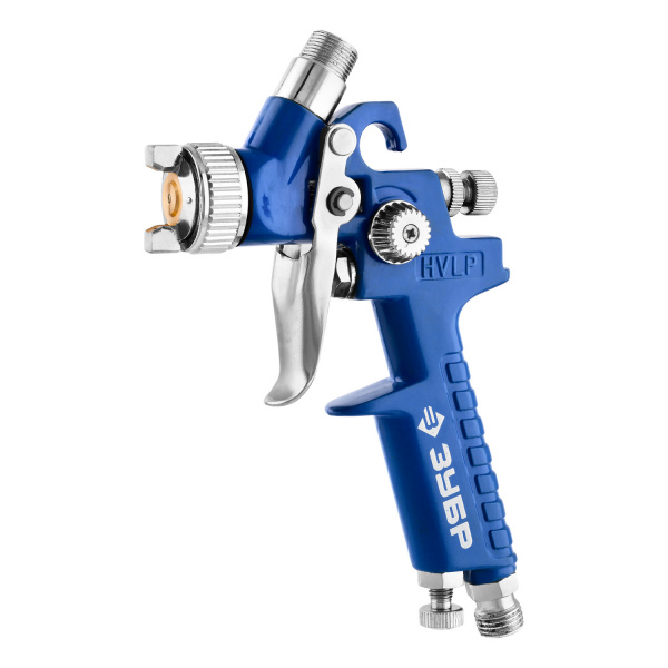 ЗУБР PRO 150, 0.8 мм, пневматический краскопульт с верхним бачком, Профессионал (06454-0.8)