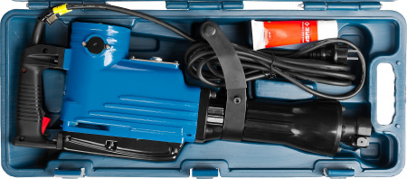 ЗУБР Бетонолом, 40 Дж, 1700 Вт, отбойный молоток HEX-30, Профессионал (ЗМ-40-1700 К)