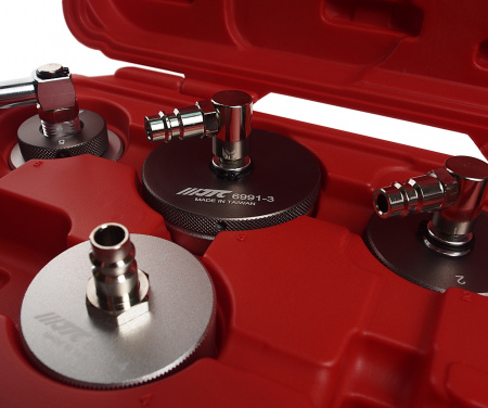 JTC Набор адаптеров для прокачки тормозов (используется с JTC-6989, JTC-6990) JTC