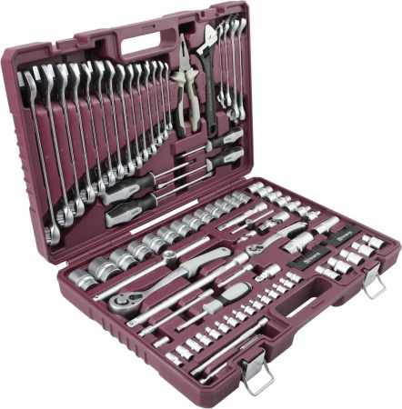 TS101 Набор инструмента универсальный 1/4", 1/2"DR, 101 предмет TS101 Набор инструмента универсальный 1/4", 1/2"DR, 101 предмет