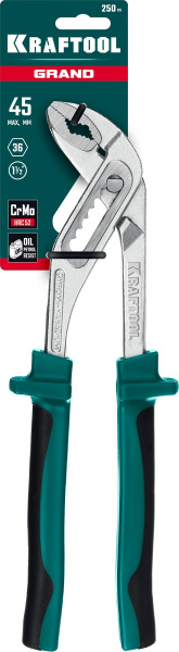 KRAFTOOL Kraft-Max, 250 мм, переставные клещи (22011-10-25)