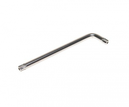 Ключ TORX T20H RF-76720XL: Г-образный экстрадлинный с отверстием ROCKFORCE /1/10