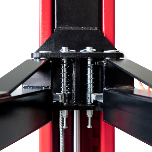 GTE Подъемник электрогидравлический 4т 110-1900мм 2-х стоечный 220В верх.синхрон. (ручн. спуск) GTE