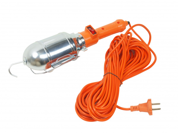 Лампа переносная LP-22015 под лампу E27 до 60W, 220V, длина провода 15м /1 Лампа переносная LP-22015 под лампу E27 до 60W, 220V, длина провода 15м /1