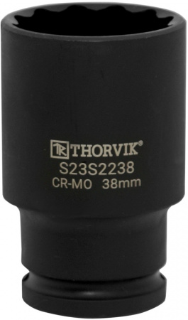 S23S2232 Головка торцевая ударная глубокая 12-гранная 1/2"DR, 32 мм