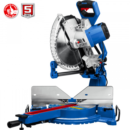 ЗУБР Профессионал ППТ-305-П пила торцовочная с протяжкой, d 305 х 30 мм, 2000 Вт