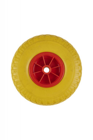 Колесо литое полиуретановое 260 мм PU 1805-2 с пластиковым ободом (без подшипника) Колесо литое полиуретановое 260 мм PU 1805-2 с пластиковым ободом (без подшипника)
