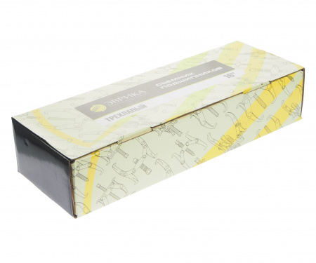 Съемник подшипников трехлапый переставной 16"-400мм (9000кг) ЭВРИКА /1/3 NEW