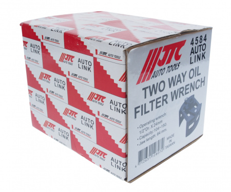 JTC Съемник фильтров масляных 1/2" 24мм (d=104-150) 2-х позиционный JTC