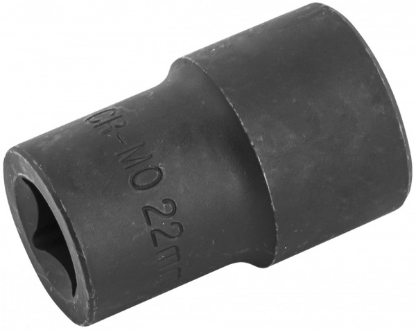 BES1222 Головка торцевая спиральная для поврежденного крепежа 1/2"DR, 22 мм BES1222 Головка торцевая спиральная для поврежденного крепежа 1/2"DR, 22 мм