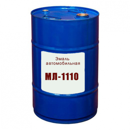 Эмаль автомобильная МЛ-1110 белая 25 кг
