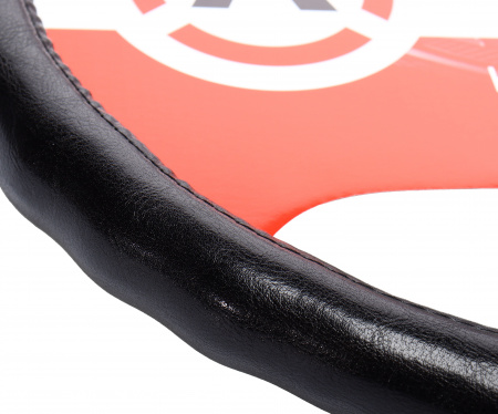 Оплетка руля AP-765 BLACK (L) натуральная кожа AUTOPROFI 1/20