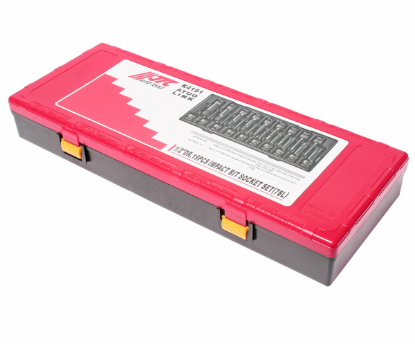 JTC Набор головок торцевых 1/2" TORX,HEX ударных 19 предметов в кейсе JTC JTC Набор головок торцевых 1/2" TORX,HEX ударных 19 предметов в кейсе JTC