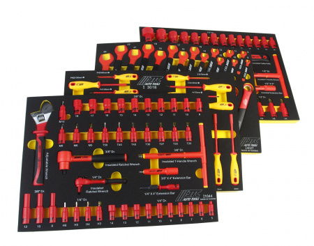 JTC Набор инструментов 115 предметов изолированных комплект JTC