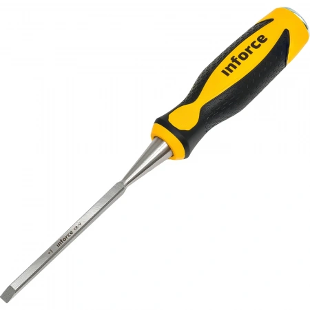 Плоская стамеска Inforce 1/4", 6 мм 06-15-09