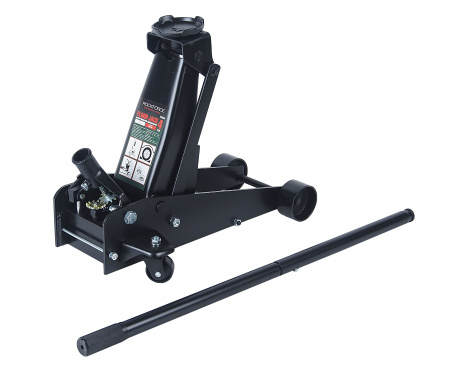 Домкрат гидравлический RF-T83508 подкатной 4т (h min 135мм, h max 520мм) ROCKFORCE /1