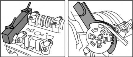 JTC Набор фиксаторов распредвала для установки фаз ГРМ (LAND ROVER V8 5,0, JAGUAR) JTC