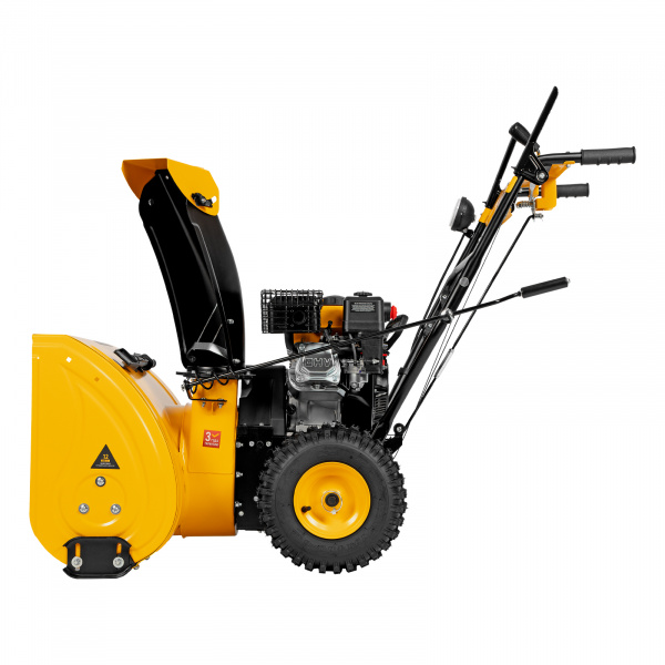 Бензиновая снегоуборочная машина SBM 610, 212 cc, ручной старт, фара Denzel 