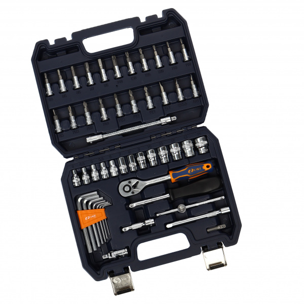 Набор торцевых головок 1/4" 6-гранный 49пр., в кейсе LG-S2049 LIGE /1/10 NEW Набор торцевых головок 1/4" 6-гранный 49пр., в кейсе LG-S2049 LIGE /1/10 NEW