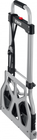 STAYER PROTruck, до 70кг, каркас и платформа из алюминия, платформа 39х28см, колеса d13 см, вес 3.0кг, складная хозяйственная тележка (38755-70)
