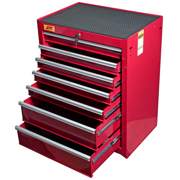 JTC Тележка инструментальная 7 секций резиновый коврик в комплекте JTC