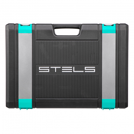 Набор инструментов, 1/4", 1/2", Cr-V, S2, усиленный кейс, 119 предметов Stels Набор инструментов, 1/4", 1/2", Cr-V, S2, усиленный кейс, 119 предметов Stels