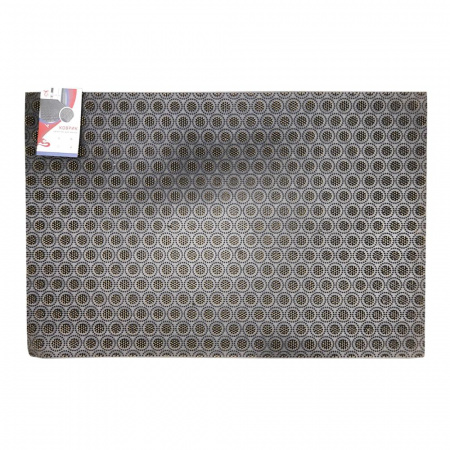 Коврик резиновый 40*60 (Круги) желтый (Bay) (30)