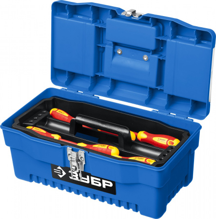 ЗУБР 12 предм., Набор диэлектрического губцевого инструмента, Профессионал (2214-H12)