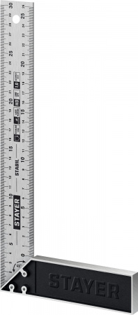 STAYER 300 мм, столярный угольник, Professional (3431-30)