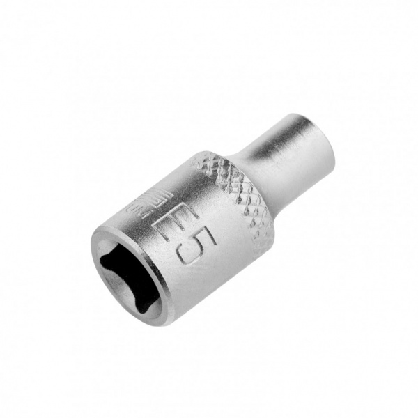 Головка торцевая 1/4, Е5, CrV Stels Головка торцевая 1/4, Е5, CrV Stels