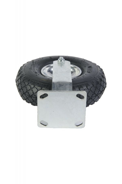 Колесо пневматическое резиновое 260 мм PRF 85 неповоротное на кронштейне Колесо пневматическое резиновое 260 мм PRF 85 неповоротное на кронштейне