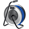 ЗУБР ПВС-325, ПВС, 3 x 2.5 мм2, 50 м, 4000 Вт, IP44, силовой удлинитель на стальной катушке, Профессионал (55102-50)