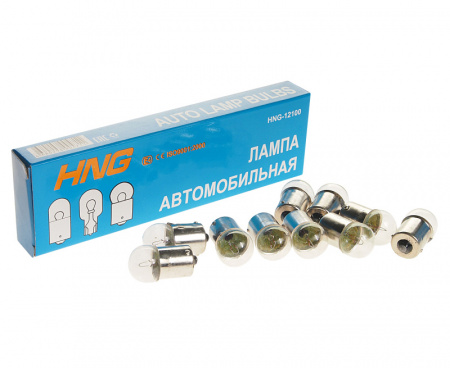 Автолампа R10W (BA15s) 12V HNG /10/2000