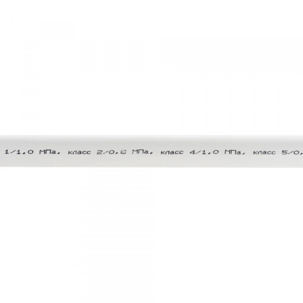 Труба Gigant PP-R белая, армированная стекловолокном SDR 7.4 (PN 20), T 90 °С, 20x2.8 мм, 2 м GSG-11