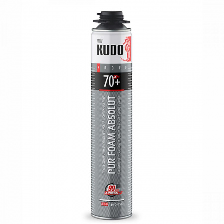 Пена монтажная профессиональная Kudo Proff Absolut Xpress 70+ 70л 1000мл (12)