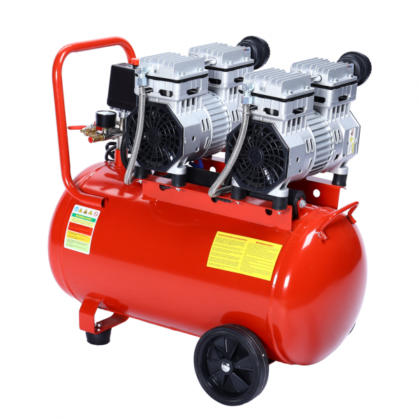 GTE Компрессор пневматический 220В 1.5кВт 8атм.140л/мин. ресивер-50л поршневой безмасляный GTE