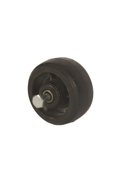 Колесо большегрузное D 46 100 мм резина на ось (F) Колесо большегрузное D 46 100 мм резина на ось (F)