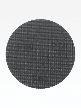 ЗУБР Жираф СЕТКА 225 мм, Р80, сетчатый шлифовальный круг на липучке, 3 шт., Профессионал (35675-080)