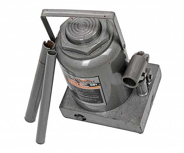 Домкрат гидравлический AJ-050 бутылочный 50т (выс.подъема 255-435мм) АВТОСТОП /1