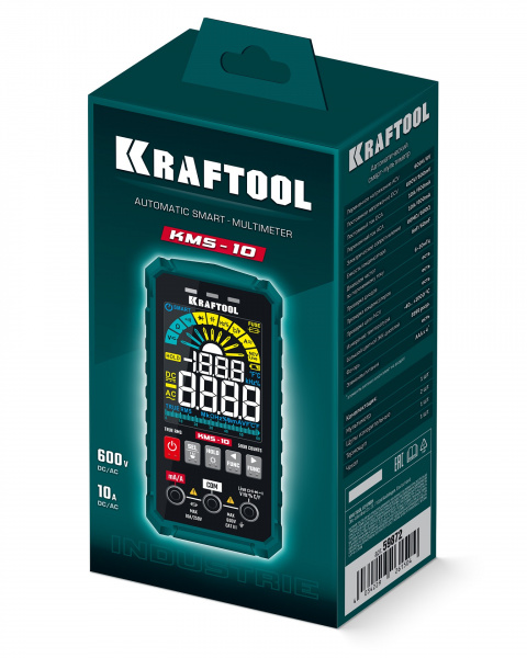 KRAFTOOL KMS-10 смарт-мультиметр цифровой (59872)
