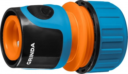 GRINDA TC-12, 1/2″, пластиковый с покрытием TPR, для шланга, быстросъёмный соединитель, PROLine (8-426425)