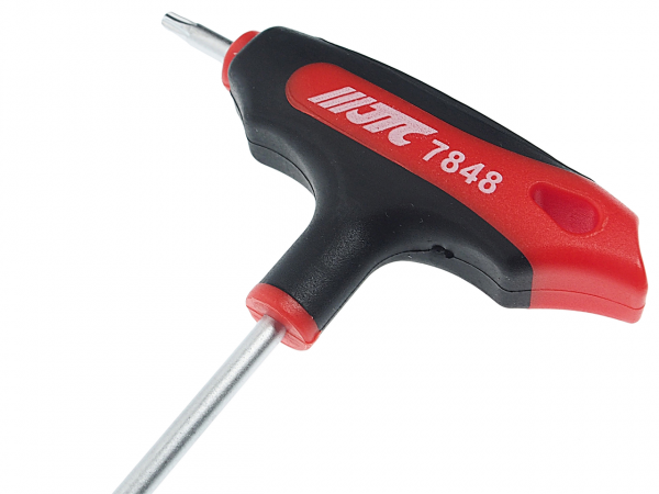 JTC Ключ TORX Т-образный T15H с отверстием JTC