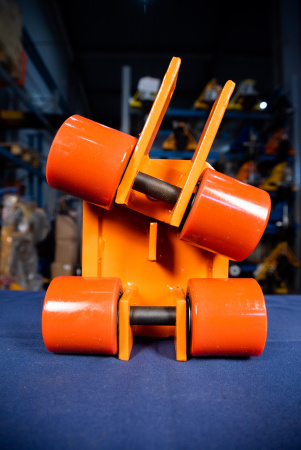 Роликовая платформа подкатная TOR SF4 г/п 6 т (с ручкой)